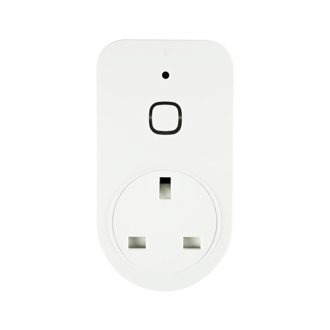 GRADE A1 - electriQ WiFi Energy Monitoring Smart Plug  - iOS & Android compatible 