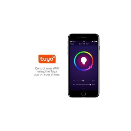 electriQ Dimmable Smart Colour WIFI LED Spotlight Bulb with MR16 fitting - Alexa & Google Home compatible