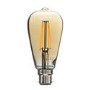 electriQ Smart dimmable Wifi filament bulb with B22 bayonet fitting - 10 Pack