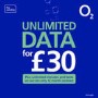 O2 Unlimited Data SIM Only Contract 12 Months