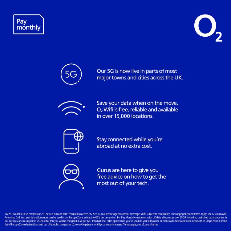 O2 100GB Data SIM Only Contract 12 Months