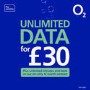 O2 Unlimited Data SIM Only Contract 12 Months