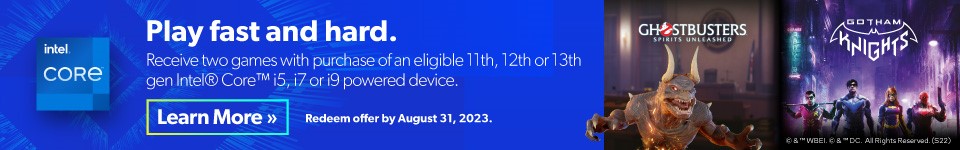 Intel Gotham Nights promo.