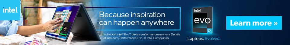 Intel EVO Banner.