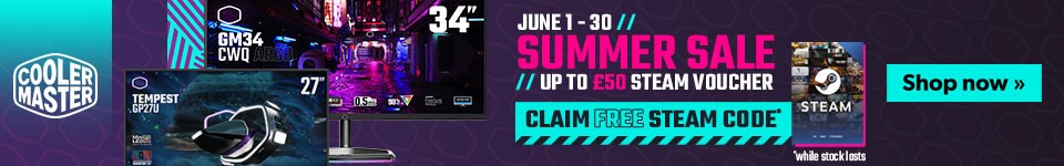 Cooler Master stream voucher promo.