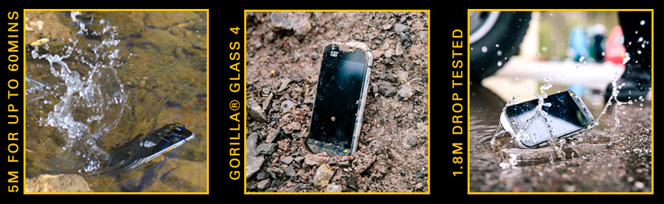 CAT S60 thermal rugged features
