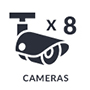 8 Cameras