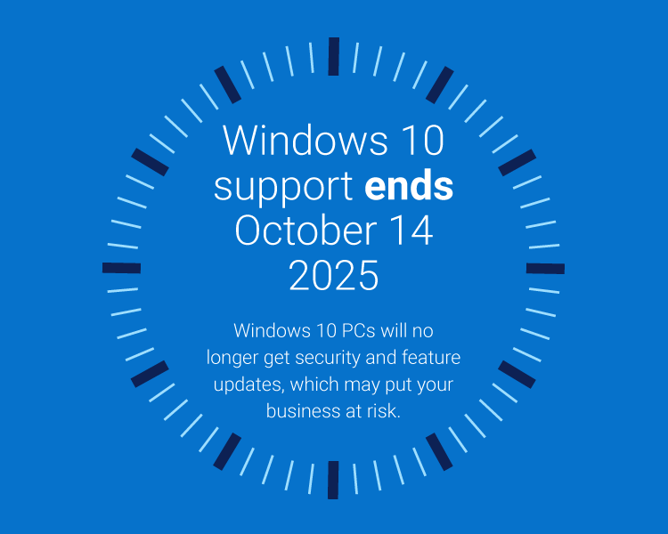 Windows 10 support ends October 14 2025