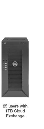 25 users with 1TB cloud exchange