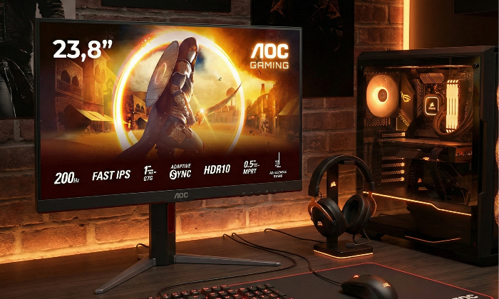 Unrivalled 200Hz Refresh Rate: Fluid Motion Control