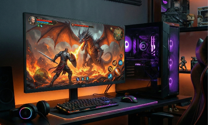 Fast IPS Panel: Vibrant Colours and Wide Angles