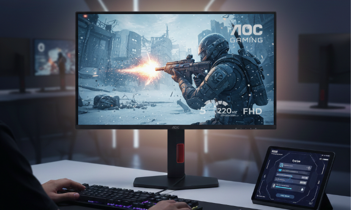 AOC Gaming Features and Eye Care