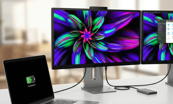 Thunderbolt 4 Connectivity: Lightning-Fast Data and Power