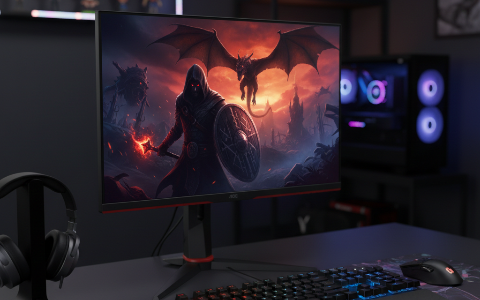27-inch VA Panel: Deep Contrast and Full HD Clarity