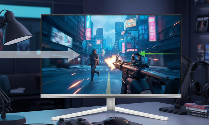 Low input lag reduces time delay between devices to monitor