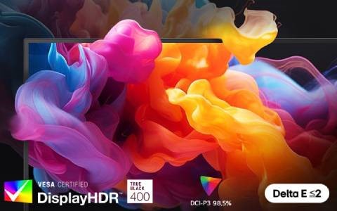 Deeper black, realistic colour