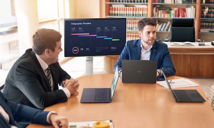 Boost business efficiency with a versatile monitor