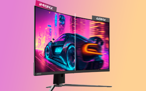 240HZ REFRESH RATE + 0.03MS RESPONSE TIME