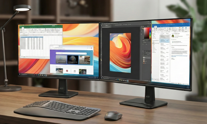 Frameless Design for Seamless Multi-Tasking