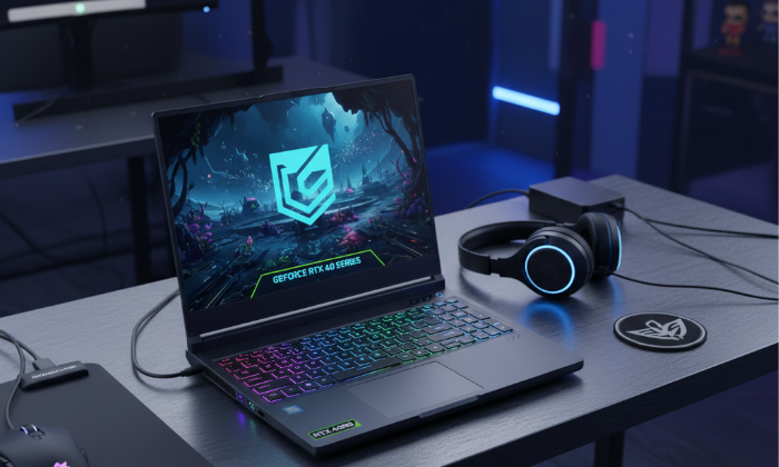 GEFORCE RTX 40 SERIES LAPTOPS. BEYOND FAST