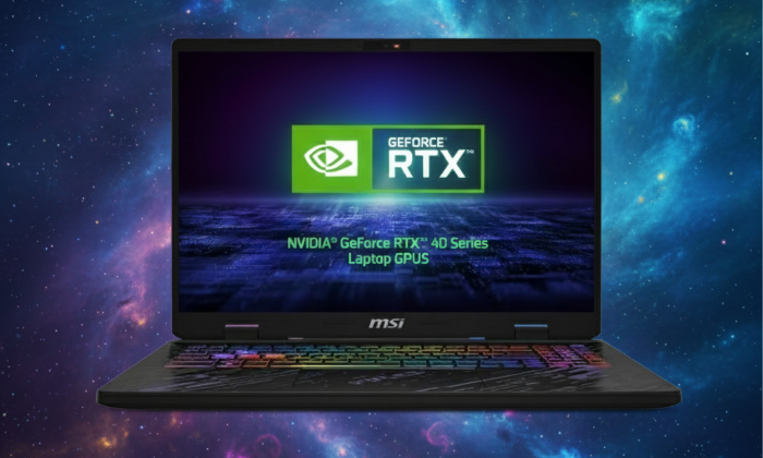GEFORCE RTX 40 SERIES LAPTOPS. BEYOND FAST