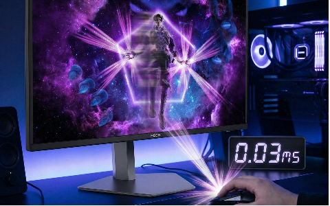 0.03ms Response Time: Near-Instant Feedback