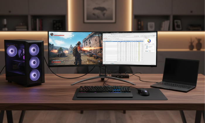 Advanced Connectivity and KVM Switch