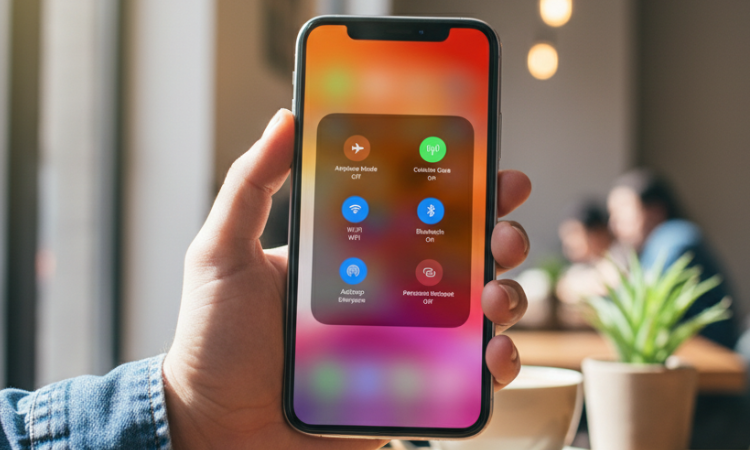 Change the Airdrop Setting