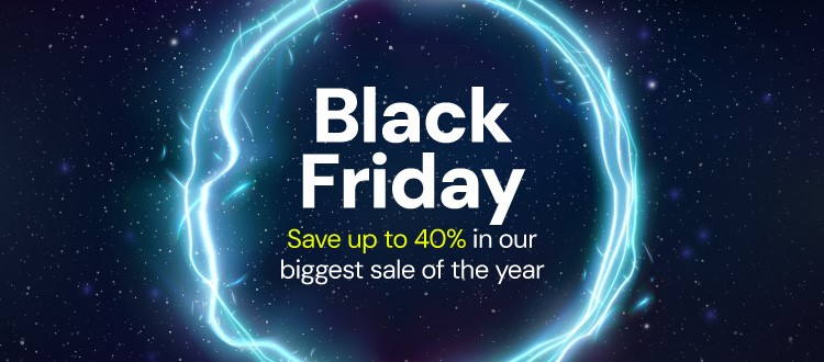 Huge Savings in the Black Friday Sale