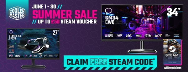 Cooler Master Steam Promo.