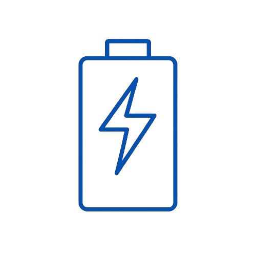 Battery icon concept