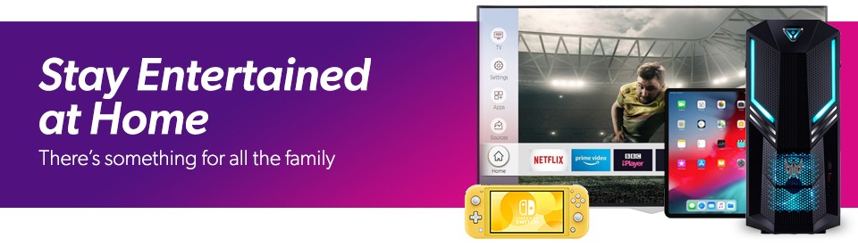 Stay Entertained At Home