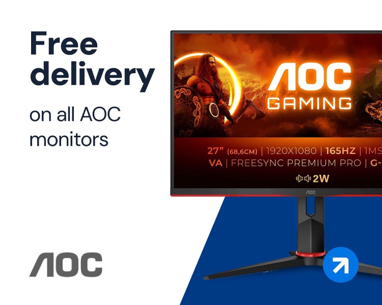 Free delivery on all LG Gigabyte.