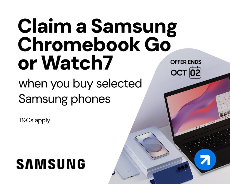 Samsung Free Watch or Laptop.