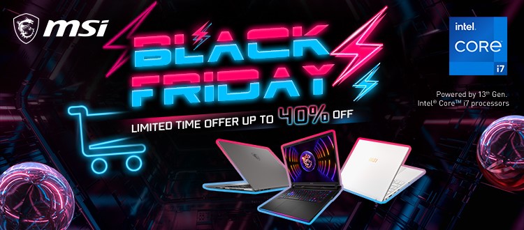 MSI Black Friday.