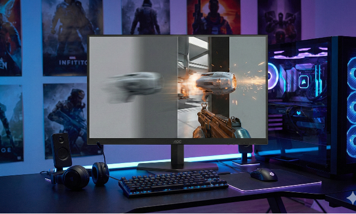 1ms Response time GTG - Grey-to-Grey