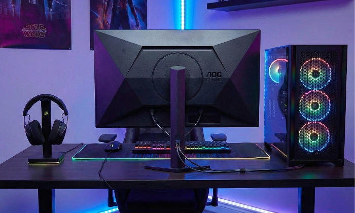 Ergonomic Stand and Gaming Features