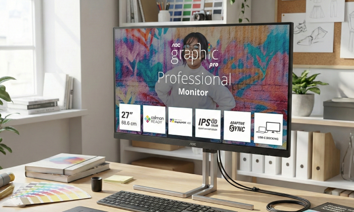 27-Inch 4K UHD Resolution: Uncompromising Detail