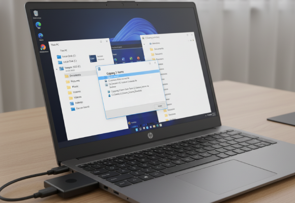 Use an External Hard Drive or SSD