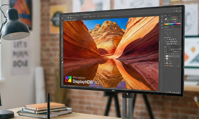 VESA DisplayHDR 400 and 4-Sided Frameless Design