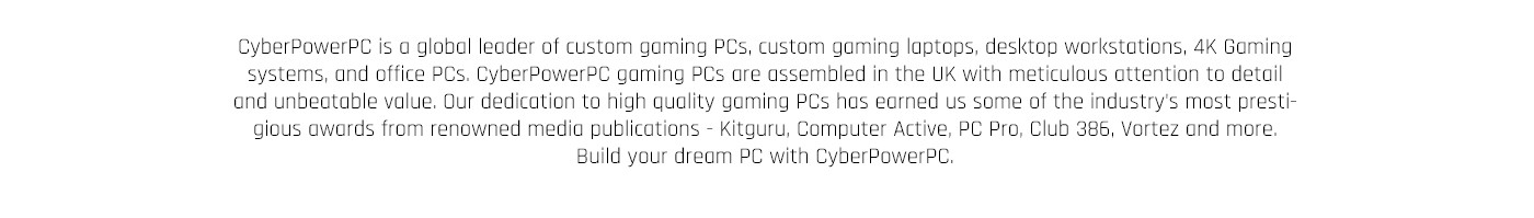 CyberPower Gaming PC.