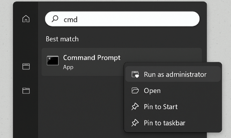 Step 1.	Check Your Ports: