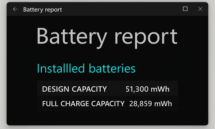 How to Check Laptop Battery Health