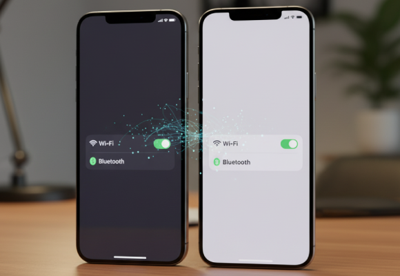 Enable Wi-Fi and Bluetooth: 