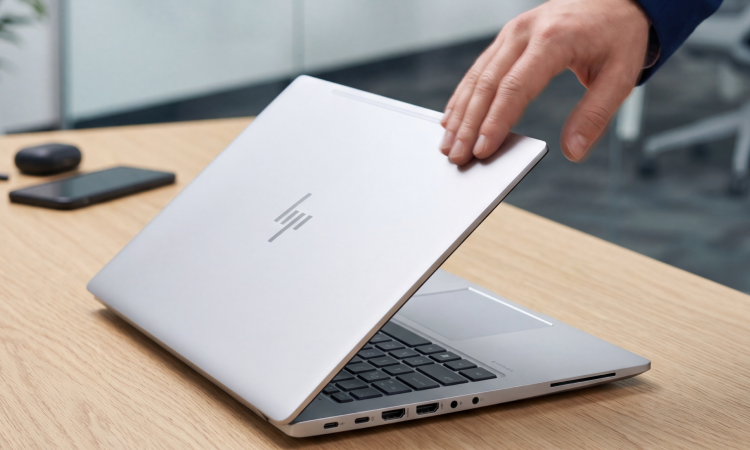 Business IT Leasing showing laptops and monitors