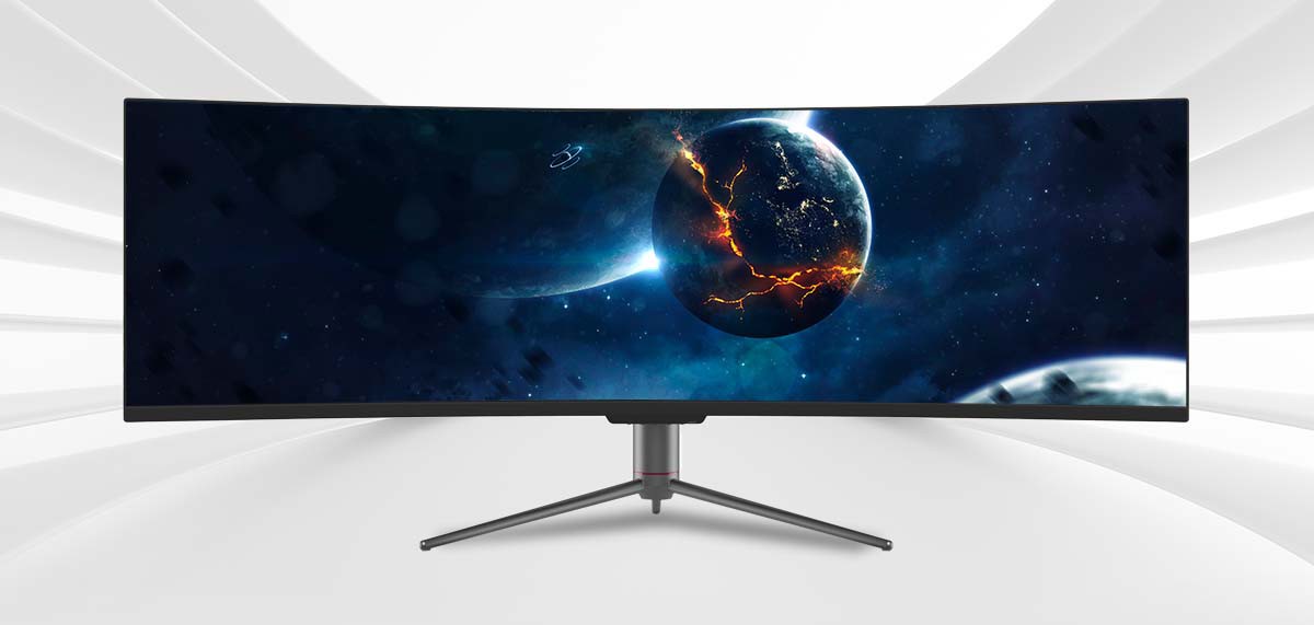 electriQ eiq-43cvsuwd120fshq super ultrawide monitor.