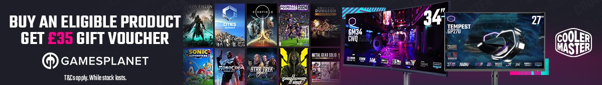 Cooler Master Gamesplanet Voucher.