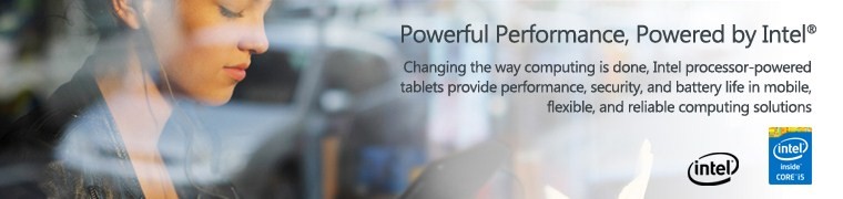 Tablets with Intel inside
