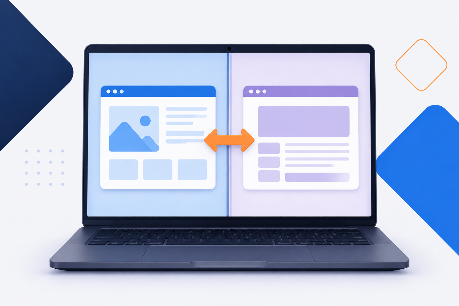 How to split screen on a laptop
