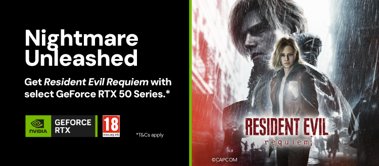 NVIDIA GeForce RTX 50 Series Resident Evil Requiem Bundle